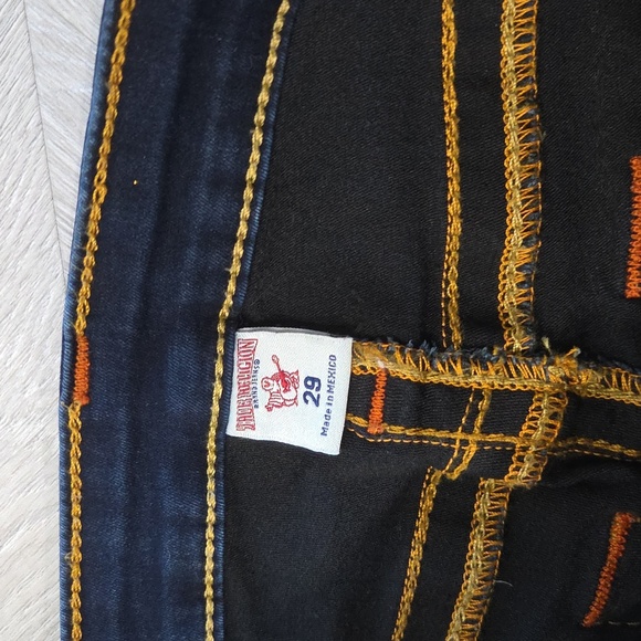 True Religion Jennie Mid Rise Curvy Fit Skinny Women's Jeans 29x31 - Picture 3 of 6